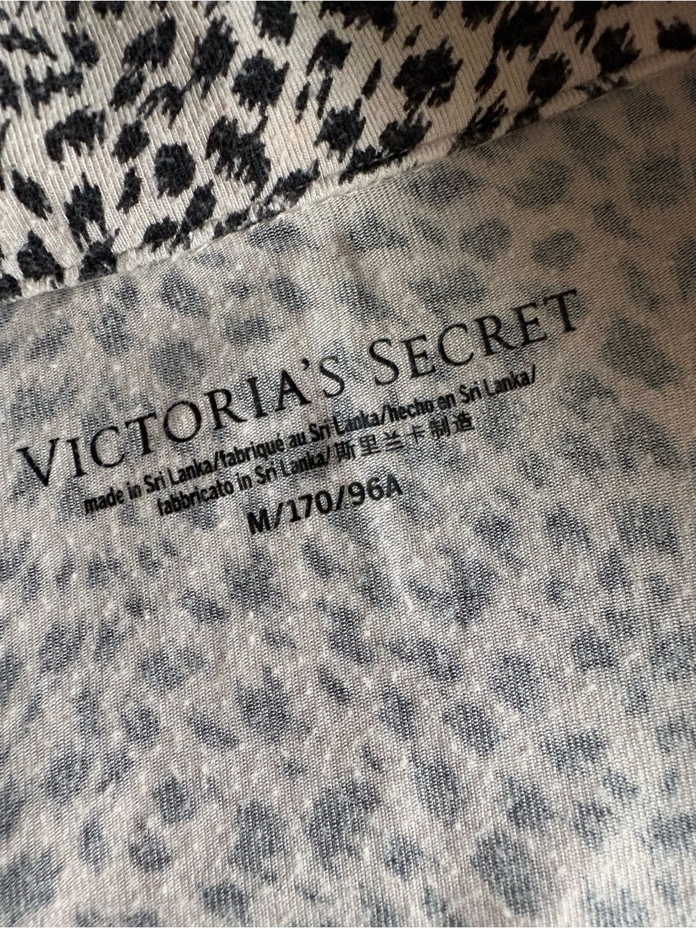 Leopard Print Pajama Sets - Picture 2 of 5